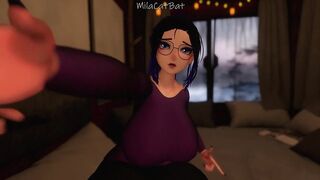 Big tits Big Ass VR Vtuber MILF wamts to warm you up after day outdoors Part 1/3 (sfw-ish intro)