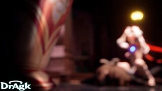 Nilou rides A Hilichurl Genshin Impact Hentai Dance 3D sex Porn