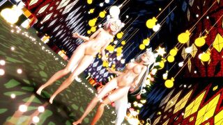 【4K / MMD】 FUWAMOCO time lapse