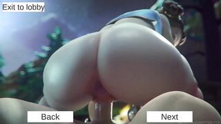 FH - Chun-Li Street Fighter Ass Fuck Sfm Compilation By LoveSkySan69