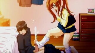 Playing with my stepbrother's cock ????