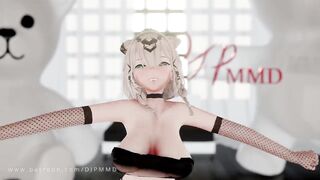 Honkai Pardofelis Teaddy Bear MMD Blender Render 1801