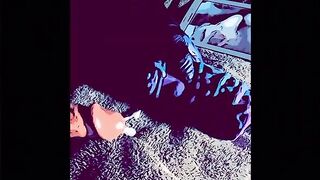 Cartoon cock cumming