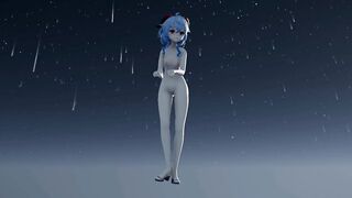 Genshin Ganyu – sexy hot 3D animation
