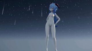 Genshin Ganyu – sexy hot 3D animation