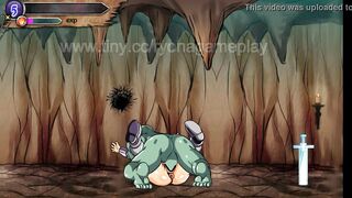 Cute warrior lady having sex with orcs and monsters men in Sword of Ryonasis new hentai ryona game