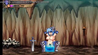 Cute warrior lady having sex with orcs and monsters men in Sword of Ryonasis new hentai ryona game