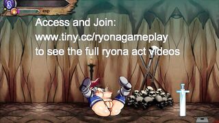 Cute warrior lady having sex with orcs and monsters men in Sword of Ryonasis new hentai ryona game