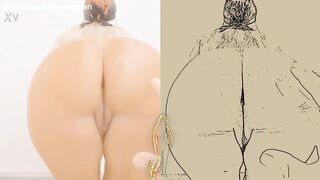 cartoon of my big ass