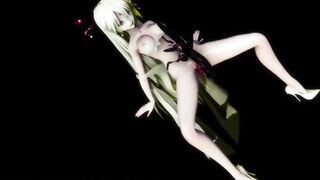 HENTAI INSECT SEX MMD 3D ANIME NSFW SOFT GREEN HAIR COLOR EDIT SMIXIX ️