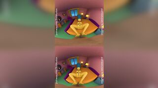 The Simpsons - Marge Simpson Footjob POV