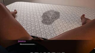 Nursing Back To Pleasure: Horny Girl Masturbates And Squirts Multiple Times On The Bed - Ep39