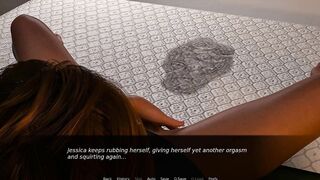 Nursing Back To Pleasure: Horny Girl Masturbates And Squirts Multiple Times On The Bed - Ep39