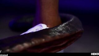 Real Life Hentai - Mia Nix explodes with a ton of Alien Cum