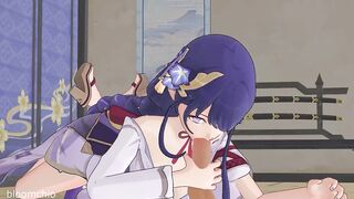 Genshin Impact sexy Baal Raiden Shogun