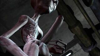 3D Alien Has Sex With Blonde Woman