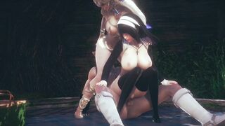 Nun + Queen - Hentai - (Uncensored)