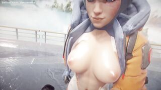 Apex Legends - Wraith & Wattson Sucking and Jerking POV