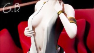 3d CG Sexy - Jess in bed