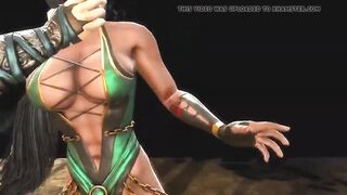 MK9 Jade vs Sub-zero Ryona in Freecam (3)