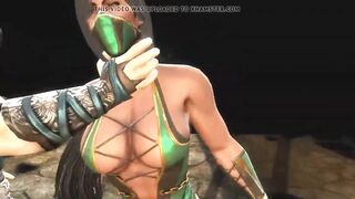 MK9 Jade vs Sub-zero Ryona in Freecam (3)
