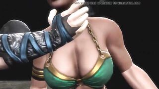 MK9 Jade vs Sub-zero Ryona in Freecam (1)