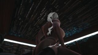 Thicc gym girl fucks big cock