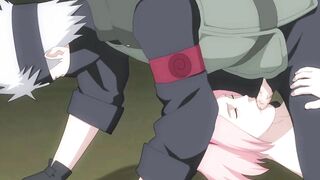 Sakura x Kakashi - Naruto Anime Hentai