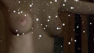 Porn Star Eva Green snowed under