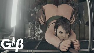 MGSV Fucking Quiet from behind