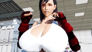 (Not Mine) Tifa and 2B Growth Contest (Mostly HD)