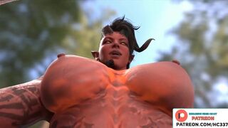 FUTANARI DEMON GIRL FUCK YOU BLOWJOB POV - BALDURS GATE 3 HENTAI ANIMATION 4K 60FPS