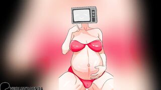 Pregnant Tv Woman naked - Skibidi Toilet porn uncensored hentai