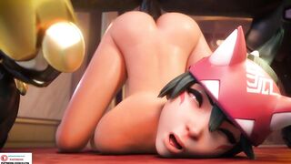 Kiriko Hard Bbc Anal Fucking And Getting Creampie | Hottest Hentai Overwatch 4k 60fps