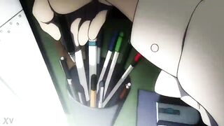Light yagami passando a caneta em todas as garotas possiveis