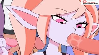 Furry Gangbang Hentai Party | Hottest Furry Hentai Animation 4k 60fps