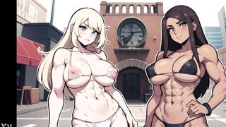 PandoraCatfight AI! Catfight art in AI Generation! Catfight! nudeFight! SexFight! ExtremeFight! MilkyFight! NudeGirls!