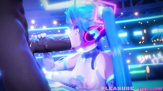 Deep throat Miku live