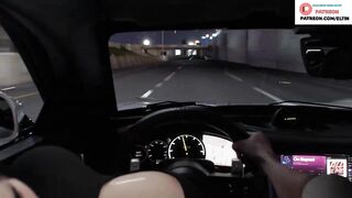 Tifa Lockhart Do Hot Blowjob To Car Driver And Getting Cum In Mouth | Exclusive Final Fantasy Hentai