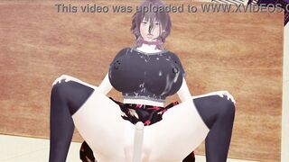 Fuck Slut Girlfriend in her Big Ass and Cum on her Body 3D Hentai