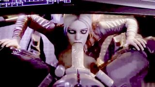 Amateur couple sex, wife fucking, double penetration, skinny blonde mfmAmateur