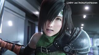 Yuffie Fucking the Guard to Distract Him || 4K60