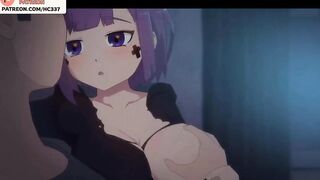 CUTE GIRL WITH BIG ASS HAVING GOOD TIME HENTAI ANIMATION 60FPS