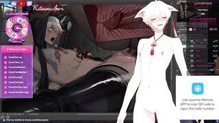 Cuntboy vtuber femboy gets edged with his chat