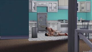 Step mom gets creampied at night