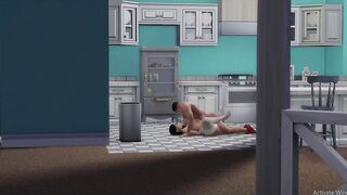 Step mom gets creampied at night