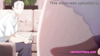 Step Sister gets bored and horny so she blows Stepbro's dick - UNCENSORED HENTAI