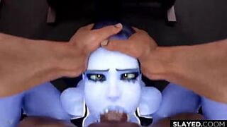 WIDOWMAKER GETS THROAT FUCKED BY A BBC (Artist: Slayed.coom)