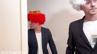 I HAVE 3 BOYS ON MY HOUSE AND THEY FUCK ME SO ROUGH WITH DOUBLE PENETRATION - SHEILA ORTEGA