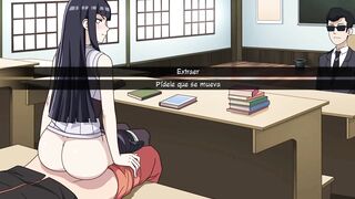 HINATA JUMPING ON OUR DICK IN THE CLASSROOM - TRAINING WITH HINATA - KUNOICHI TRAINER